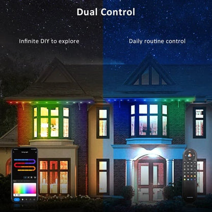 🎅 Early Christmas 49%OFF - Smart Rainbow LED Permanent Outdoor Light - Smartlight 🎁