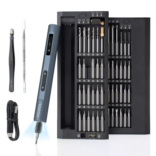 🔥 LAST DAY SALE 50% OFF 🔥xCool Mini Electric Precision Screwdriver Set