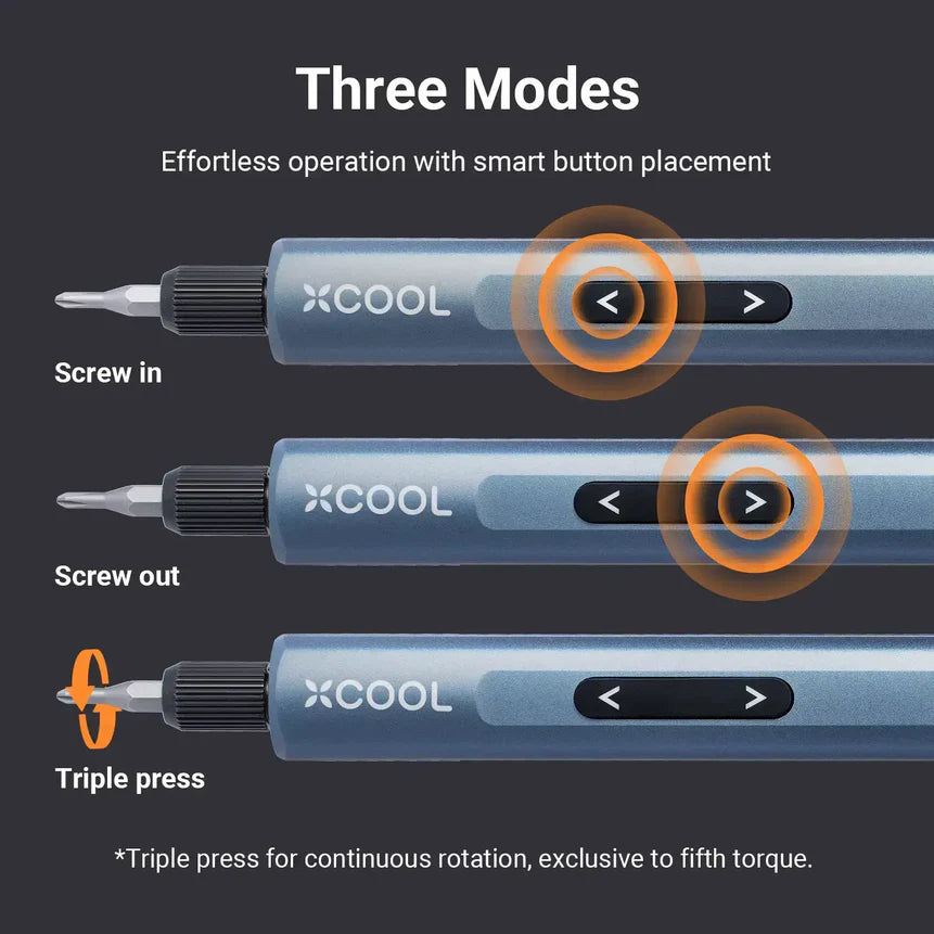 🔥 LAST DAY SALE 50% OFF 🔥xCool Mini Electric Precision Screwdriver Set