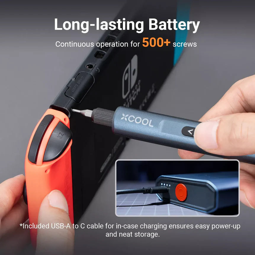 🔥 LAST DAY SALE 50% OFF 🔥xCool Mini Electric Precision Screwdriver Set