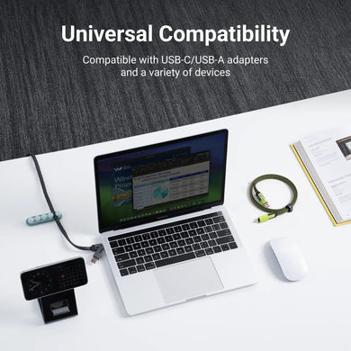 xCool Cable Monster 4-in-1 100W USB-C Charging Cable with Interchangeable Connectors