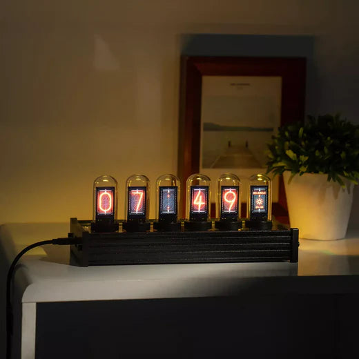 🔥 LAST DAY SALE 50% OFF 🔥 xCool Elekstube Nixie Tube Clock