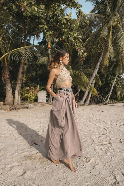 Last Day Promotion🔥Maxi Boho Skirt with Pockets (Buy 2 Free Shipping)