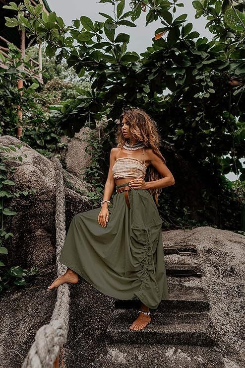 Last Day Promotion🔥Maxi Boho Skirt with Pockets (Buy 2 Free Shipping)