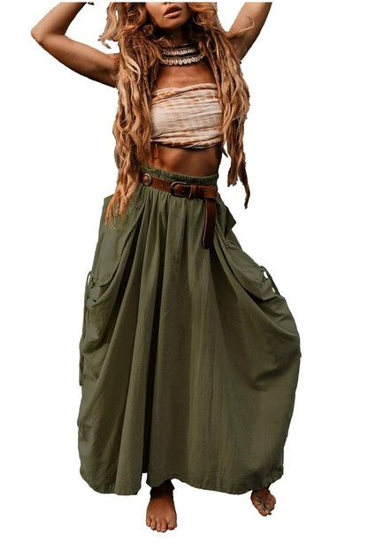 Last Day Promotion🔥Maxi Boho Skirt with Pockets (Buy 2 Free Shipping)