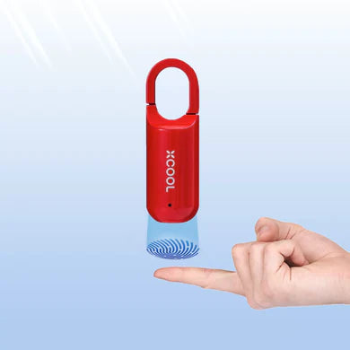 Cool Portable Smart USB Rechargeable Fingerprint Padlock